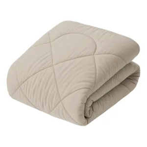 FRA004 BEIGE - FRAZADA MEDIA ESTACION 200X230 3.2KG