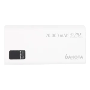 PWB020 POWERBANK 20000 MAH BLANCO