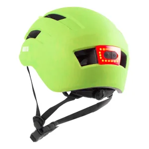 WX200L CASCO DE BICICLETA CON LUZ LED TRASERA VERDE