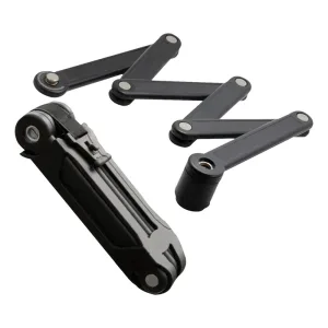 CSG070N CADENA SEGURIDAD PLEGABLE NEGRO PARA BICICLETA