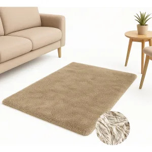 ALF150 MARRON ALFOMBRA 100X150 100% POLIESTER