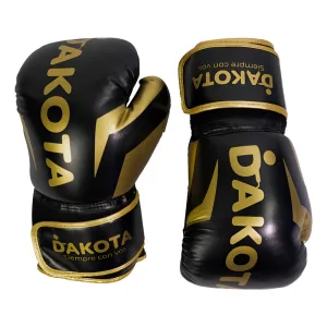 Guantes De Boxeo Dakota Profesionales 12 Oz Dorado Talle 12oz