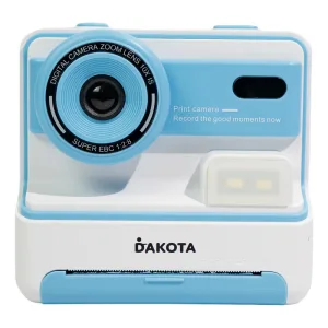 Camara Instantanea Ninos Portatil Dakota Impresion Termica 1080p Foto Video + 2 Rollos Papel Termico De Regalo